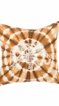 Lakhays Spiral Tie Dye Throw Pillow With Print Cover
