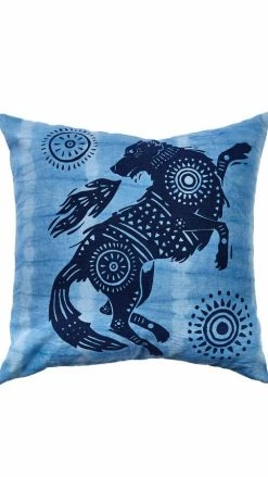 Vendor-unknown Tiedye Spirit Animal Throw Pillow Pillows