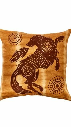 Vendor-unknown Tiedye Spirit Animal Throw Pillow Pillows