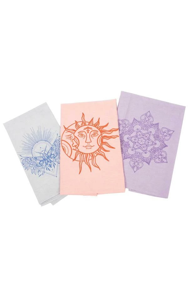 Lakhays Gifts Celestial & Sacred Geometry Kitchen Towel 7 Lakhays Gifts Celestial & Sacred Geometry Kitchen Towel