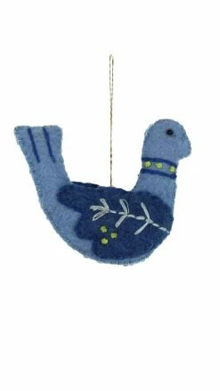 Lakhays Embroidery Bird Ornament: 3pcs/Pkt New Arrivals
