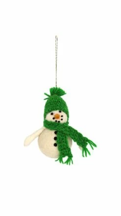 Lakhays New Arrivals Snowman Ornament: 3pcs/Pkt