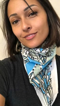 Lakhays Headbands Cotton Boho Crystal Bandana