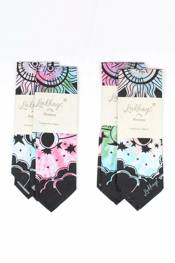 Lakhays Eye Sun Moon Bandana 4 Lakhays Eye Sun Moon Bandana