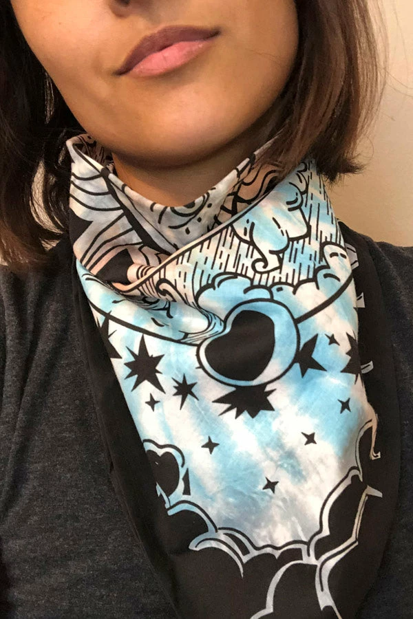 Lakhays Eye Sun Moon Bandana 8 Lakhays Eye Sun Moon Bandana