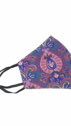 Lakhays Face Masks Lotus Print Face Mask