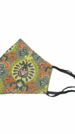 Lakhays Face Masks Lotus Print Face Mask