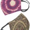Lakhays Face Masks Vintage/Tiedye Print Face Mask
