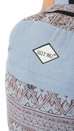 Lakhays Vintage Aztec Stripe Two-Toned Backpack Bags