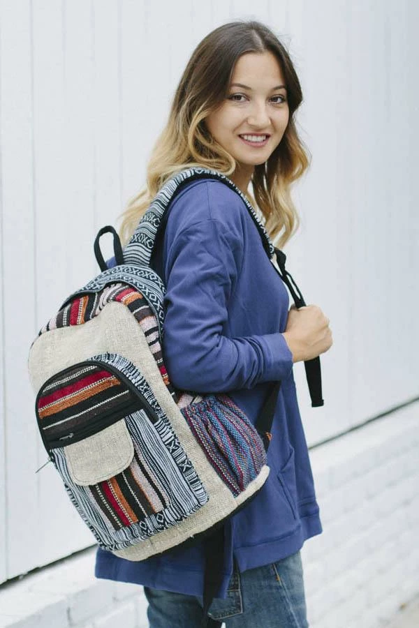 Lakhays Bags Hitchhiker Hippie Boho Backpack 1 Lakhays Bags Hitchhiker Hippie Boho Backpack