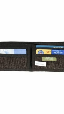 Lakhays Roaring Rasta Stripe Hemp Wallet-Rasta