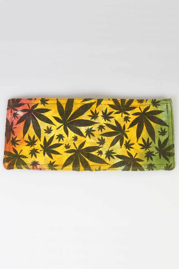Lakhays Hippie Rasta Canna-Leaf Wallet 3 Lakhays Hippie Rasta Canna-Leaf Wallet