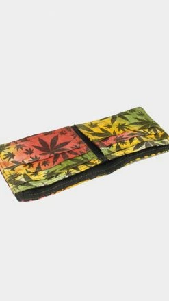 Lakhays Hippie Rasta Canna-Leaf Wallet 11 Lakhays Hippie Rasta Canna-Leaf Wallet