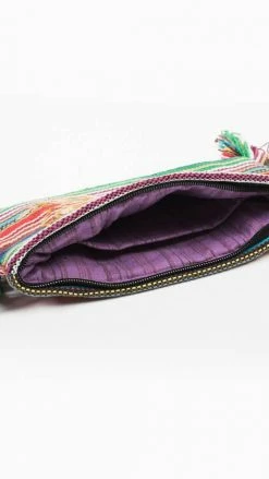 Lakhays Boho Gheri Fringe Belt Clutch Bags