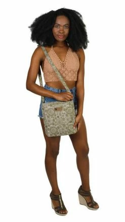 Lakhays Bags Geometric Arts Boho Shoulder Bag