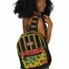 Lakhays Rasta Canna-Leaf Backpack