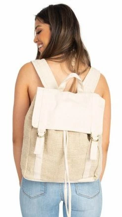 Lakhays New Arrivals Scout Hemp Canvas Backpack
