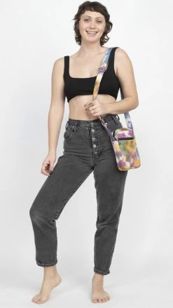 Lakhays New Arrivals Tie-dye Passport Size Bag