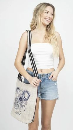 Lakhays Hemp Cotton Crossbody Bag