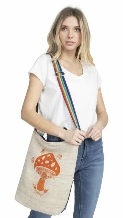 Lakhays Hemp Cotton Crossbody Bag