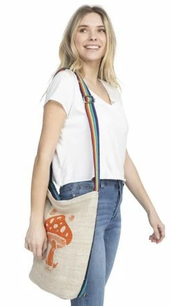 Lakhays Hemp Cotton Crossbody Bag