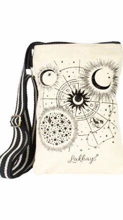 Lakhays Canvas Printed Crossbody Bag 8 Lakhays Canvas Printed Crossbody Bag