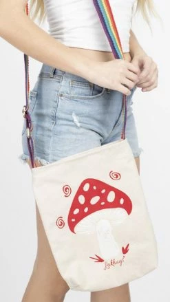 Lakhays Canvas Printed Crossbody Bag 10 Lakhays Canvas Printed Crossbody Bag