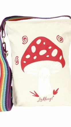 Lakhays Canvas Printed Crossbody Bag 9 Lakhays Canvas Printed Crossbody Bag