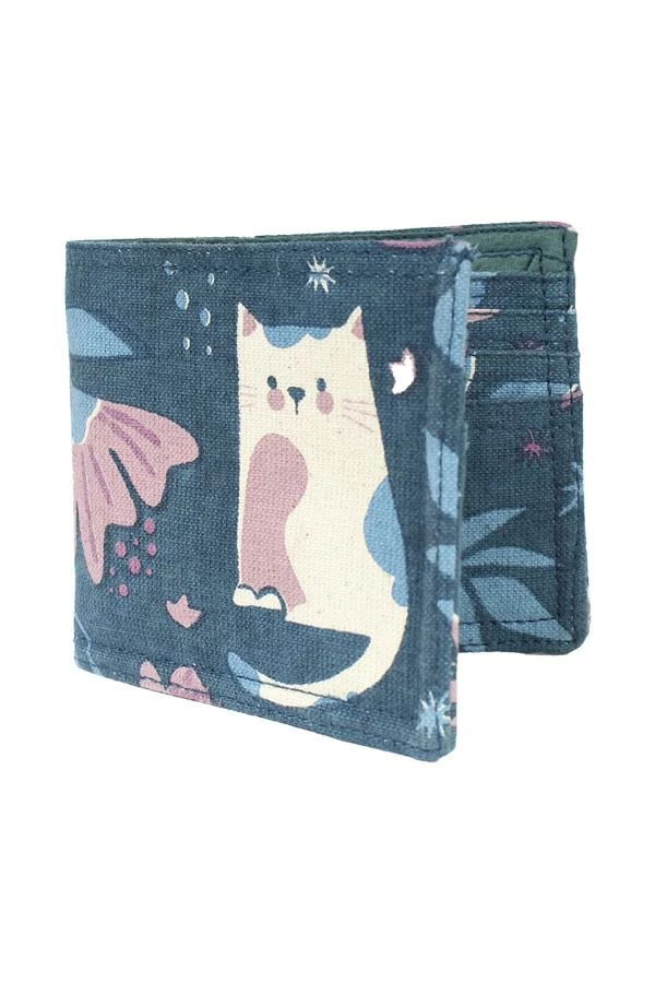 Lakhays Cat And Flower Wallet New Arrivals 1 Lakhays Cat And Flower Wallet New Arrivals