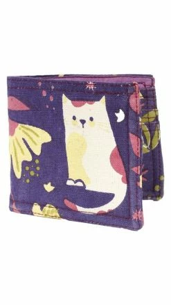 Lakhays Cat And Flower Wallet New Arrivals