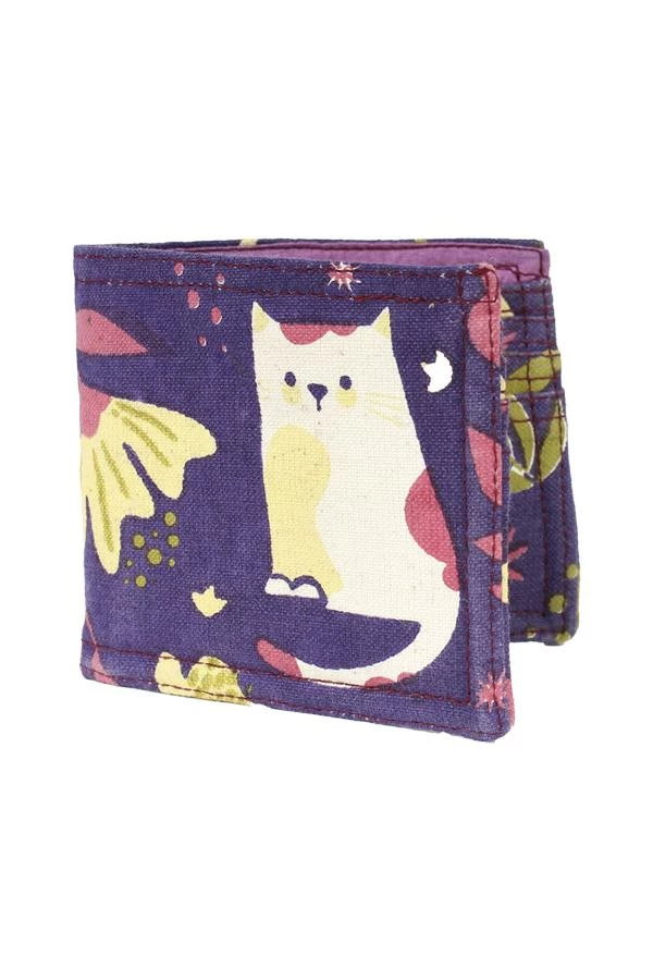 Lakhays Cat And Flower Wallet New Arrivals 2 Lakhays Cat And Flower Wallet New Arrivals