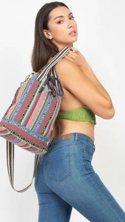 Lakhays Boho Jacquard Sling Purse-One Size Bags