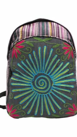 Lakhays Hand Embroidery Boho Backpack New Arrivals