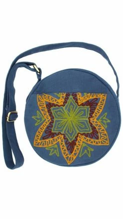 Lakhays New Arrivals Hand Ebroidery Crossbody Roundbag